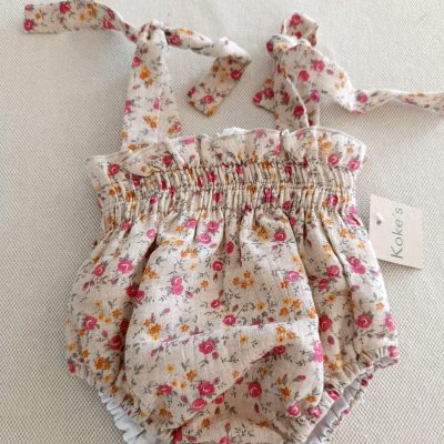 Peto de gomas en bambula de flores